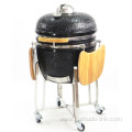 Japanese bbq grill with bamboo tables kamado grill